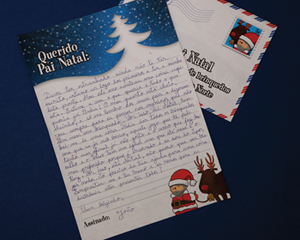 Escrever uma carta ao Pai Natal