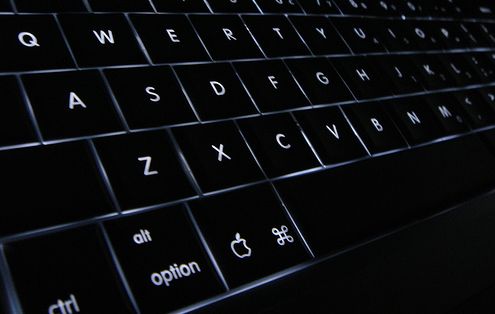Macbook teclado iluminado