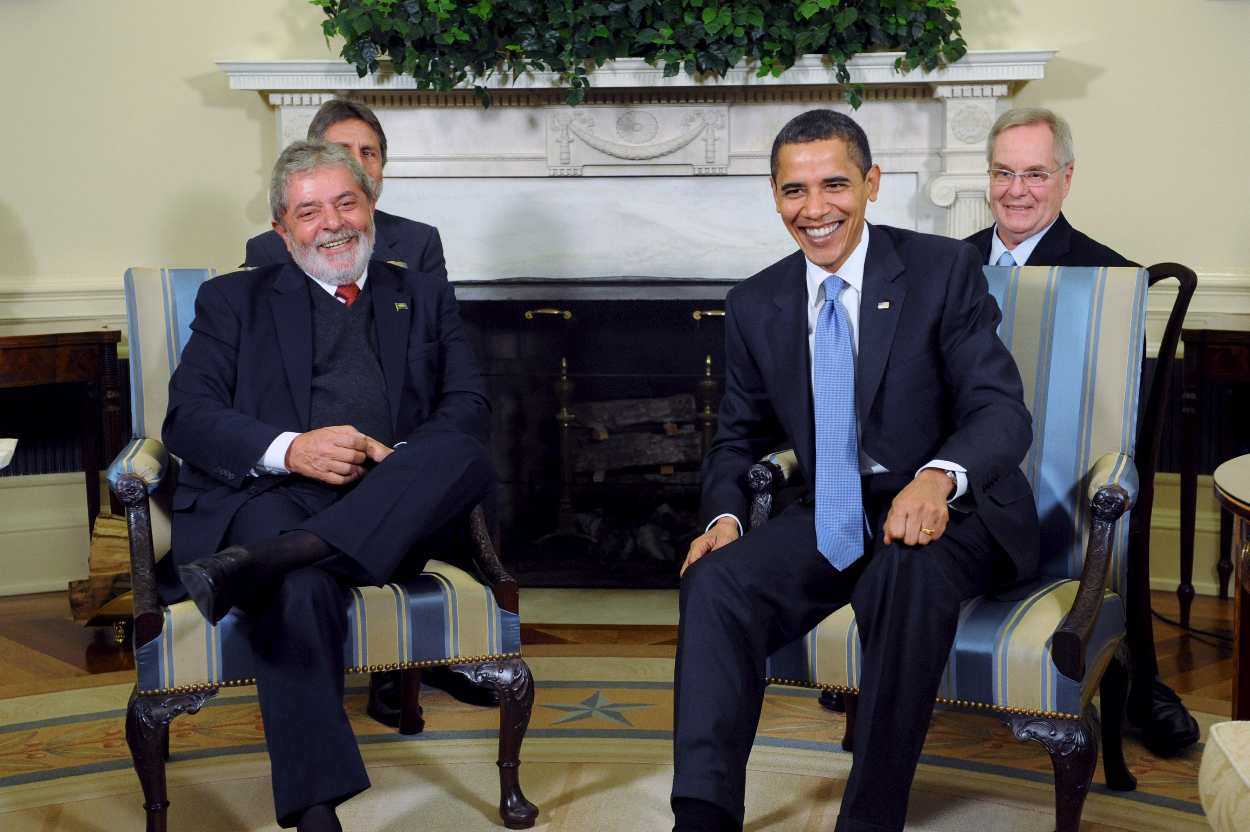 Lula da Silva e Barack Obama