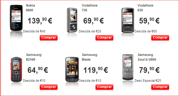 Saldos Vodafone