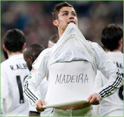 Ronaldo solidário com madeirenses
