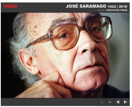 Saramago na Visão