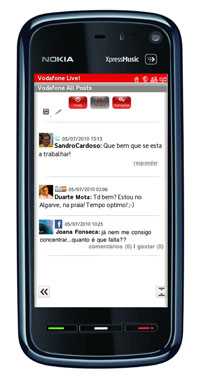 All Posts. Imagem fornecida pela operadora.