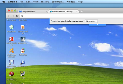 Chrome Remote Desktop. Imagem Google