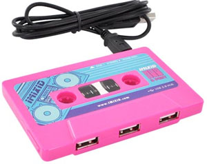 IMIXID Hot Pink Cassette Tape
