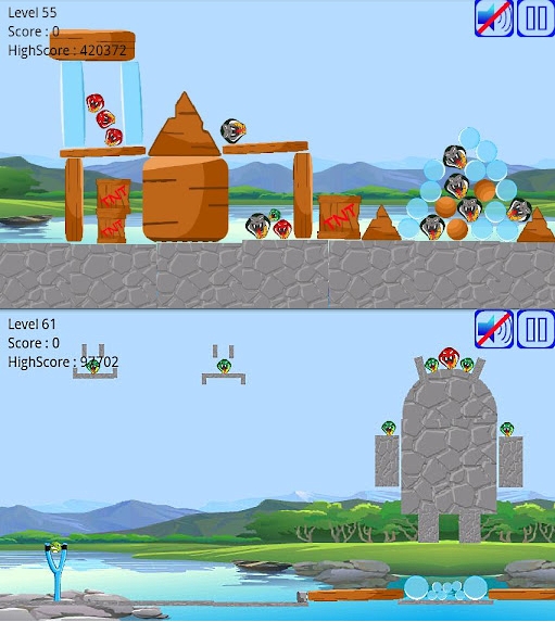 Montra TeK - os clones de Angry Birds