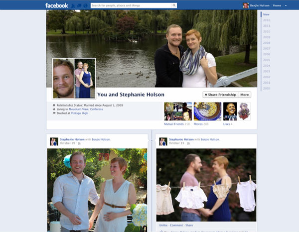 Facebook Friendship Pages