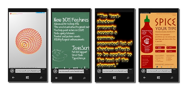 Multimédia - IE10 Windows Phone 8