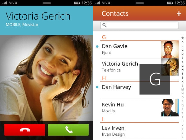 Telecomunicações Firefox OS ecrã1