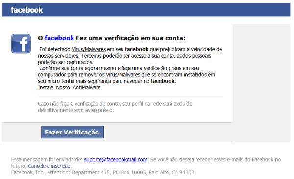 Facebook Malware