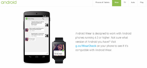Android Wear Check