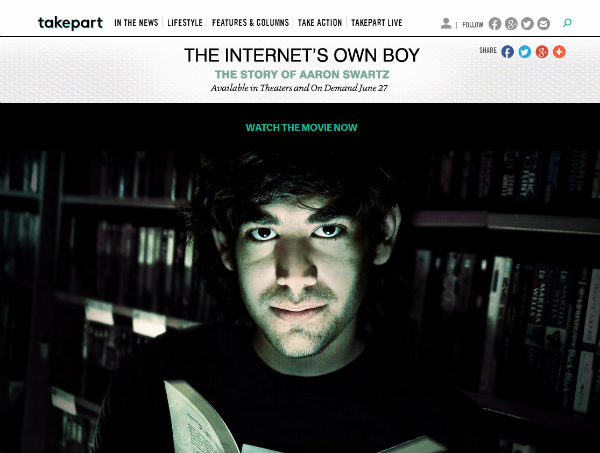 The Internet's Own Boy