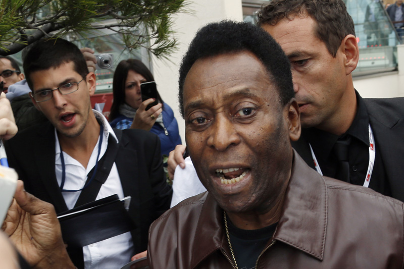 Pelé diz que o Brasil, a Espanha e a Alemanha são os grandes favoritos Pelé diz que o Brasil, a Espanha e a Alemanha são os grandes favoritos