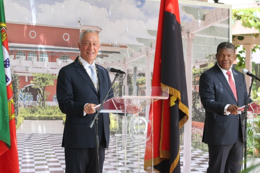 Verdadeira festa em Angola, acolhe Presidente português