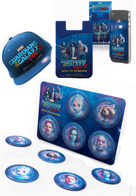 Guardiões da Galáxia Vol. 2: Oferta de merchandising Guardiões da Galáxia Vol. 2: Oferta de merchandising