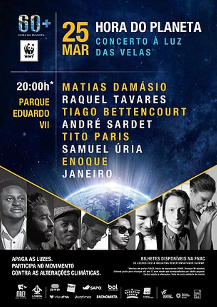 Hora do Planeta 2017: Ganhe convites para o concerto Hora do Planeta 2017: Ganhe convites para o concerto