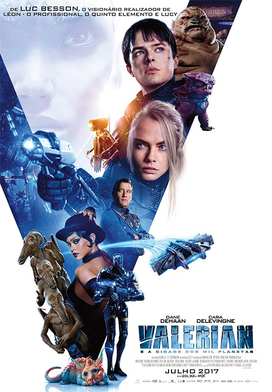 Valerian e a Cidade dos Mil Planetas: Ganhe convites para sessão especial (e com oferta das pipocas) Valerian e a Cidade dos Mil Planetas: Ganhe convites para sessão especial (e com oferta das pipocas)
