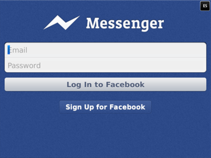 Java Face Book Messenger