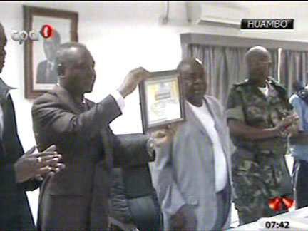 Huambo:Inaugurada a Caixa Social de Segurança das FAA