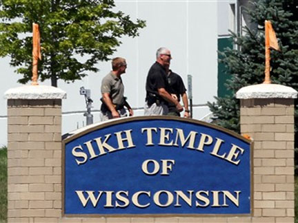 Tiroteio faz sete mortos num templo sikh nos Estados Unidos
