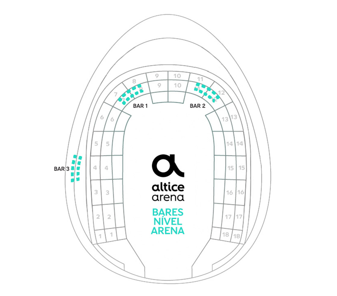Mapa Altice Arena